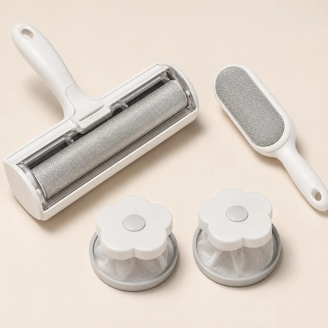 Brosse anti-poils ÉVIDA pour vêtements et textiles
